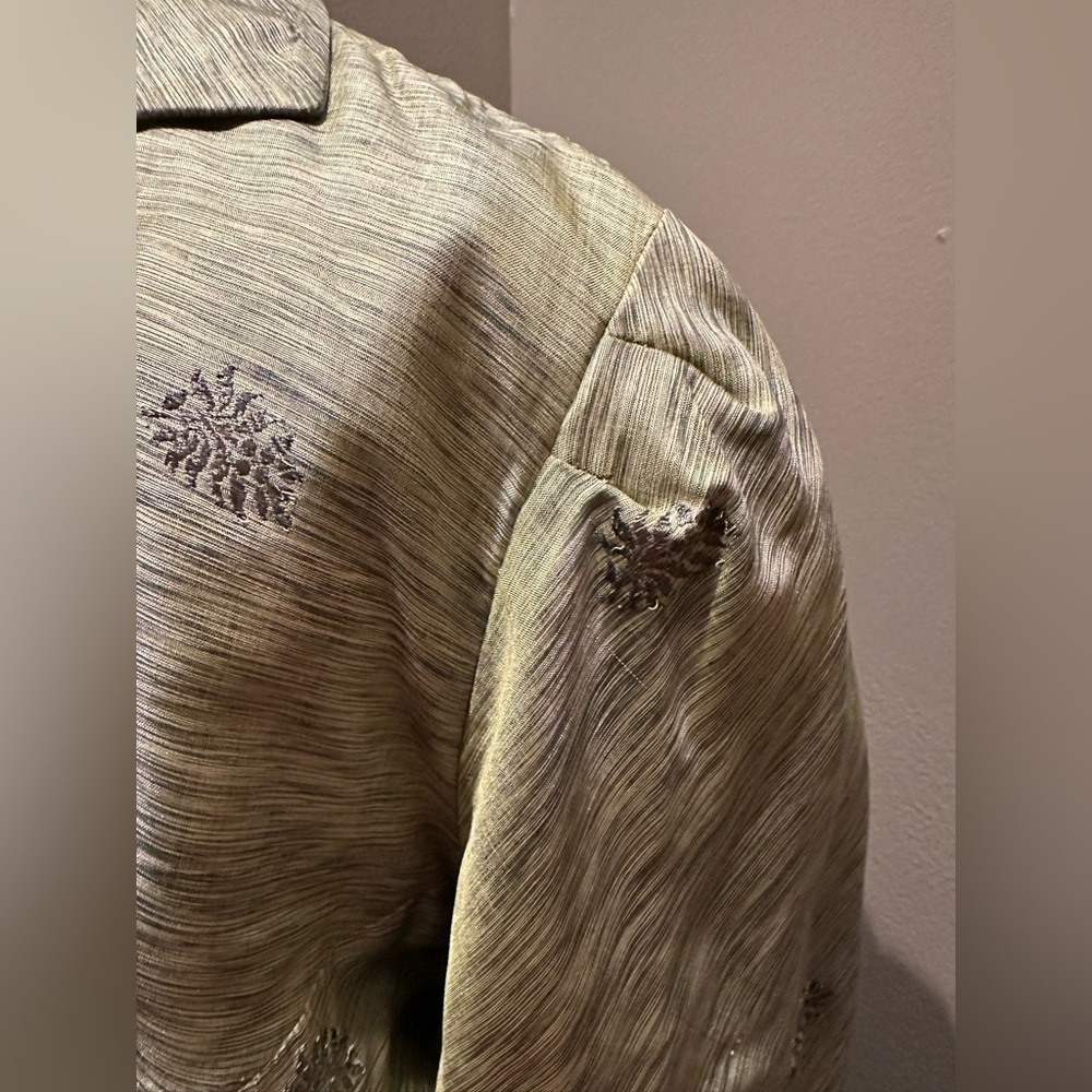 ONE OF A KIND SILK DUSTER!!! - Picture 7 of 13